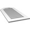 Ekena Millwork Octagonal Top Surface Mount PVC Gable Vent: Functional, w/ 3-1/2"W x 1"P Standard Frame, 20"W x 42"H GVPOT20X4201SF - alternate 5